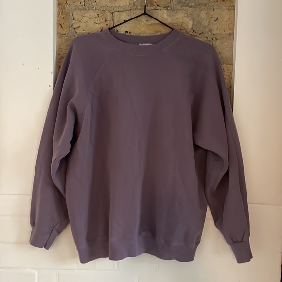 Vintage Hanes Purple Crewneck - Picture 4 of 6